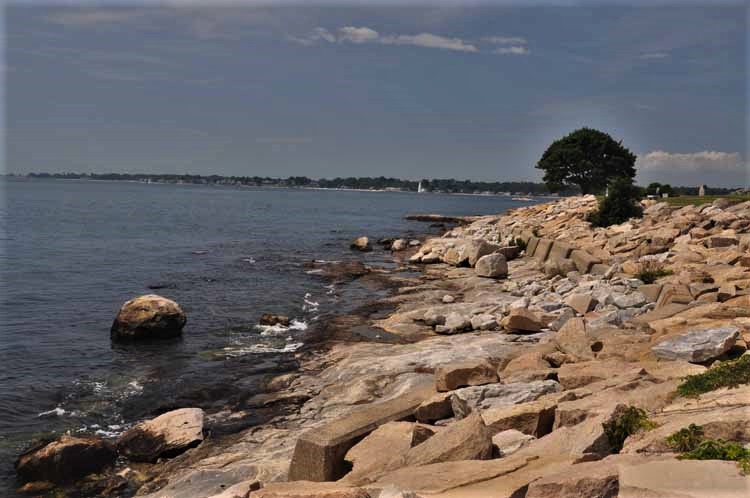 rocky shoreline